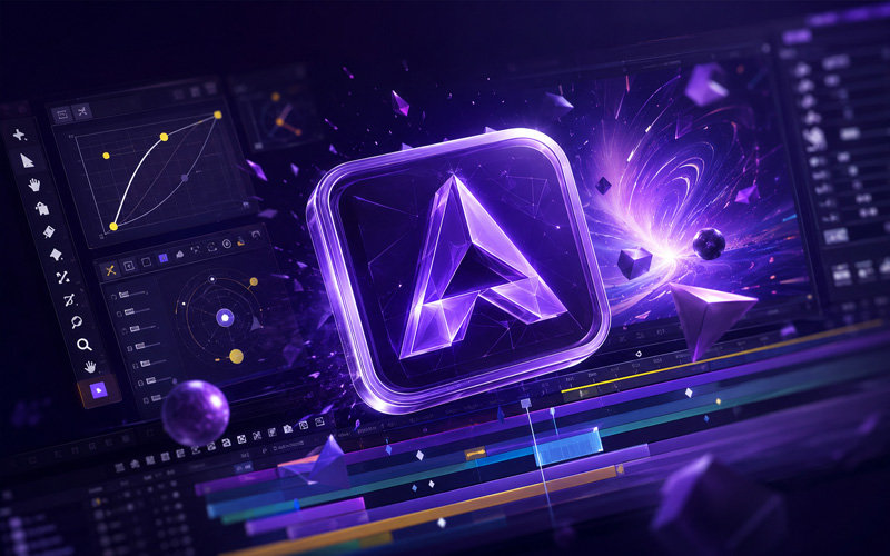 Adobe After Effects 软件界面预览